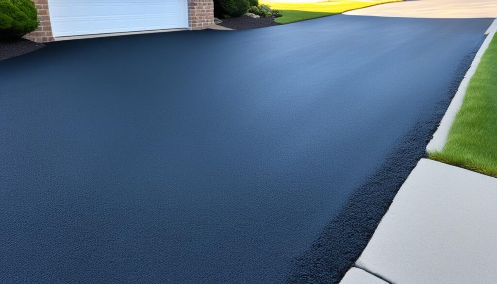 when to seal coat a new asphalt driveway